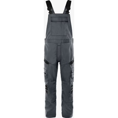 Fristads Amerikaanse overall 1556 STFP - Grijs/Zwart - C44