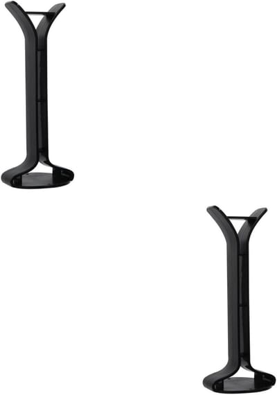 Hoofdtelefoonstandaard - Headset houder - Bureau organiseren - Afneembaar ontwerp - 265 x 194 cm - Zwart