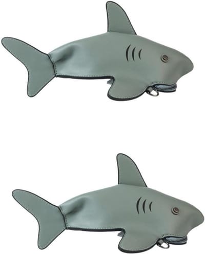 Dames Handtas - Schoudertas Portemonnee - Dagelijks Gebruik - Uniek Haai Design - 33 x 18 x 27 cm - Willekeurig