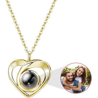 Gepersonaliseerde Foto Projectie Ketting met Foto Binnenin Kat Hond Poot Hanger Projectie Foto Ketting met Foto Projectie Stainless steel&photo necklace 4 zilver