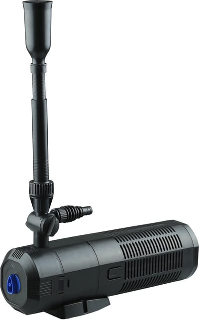 BluGarda BluFilter 2009 - Vijverpomp met filter - Complete vijverfilter set met pomp, fontein en UV lamp in één - Algenbestrijding - UV Filter - Vijver - 2.000 l/u - 9W UV-c