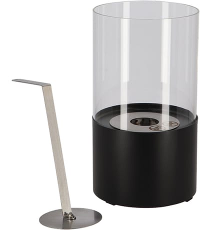 Bioethanol tafelhaard zwart - Rond