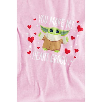 Star Wars Kinderen/Kinderen Jij laat mijn hart groeien T-Shirt (Roze)