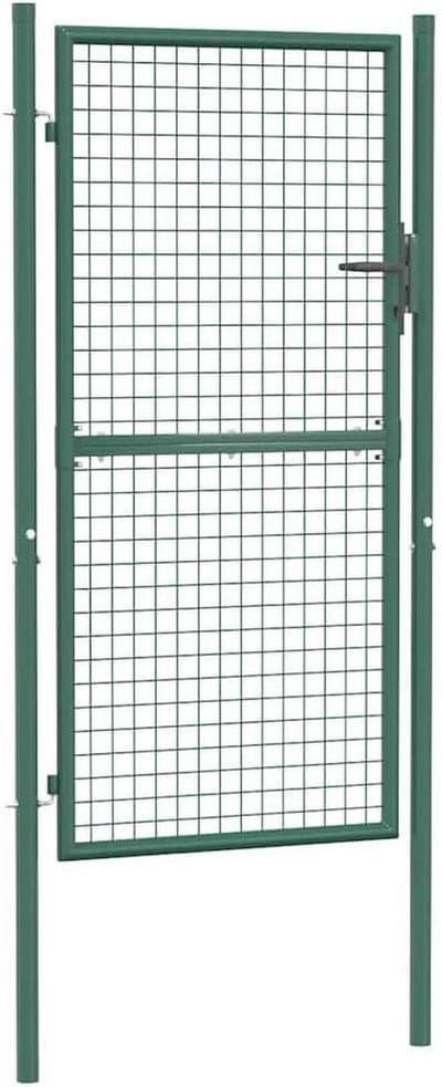 Stalen Tuingaarde 100x175 cm Groen