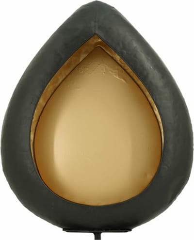 Lesli - Living - Kaarsenstandaard - druppelvormig - op - standaard - 23x11x41 - cm