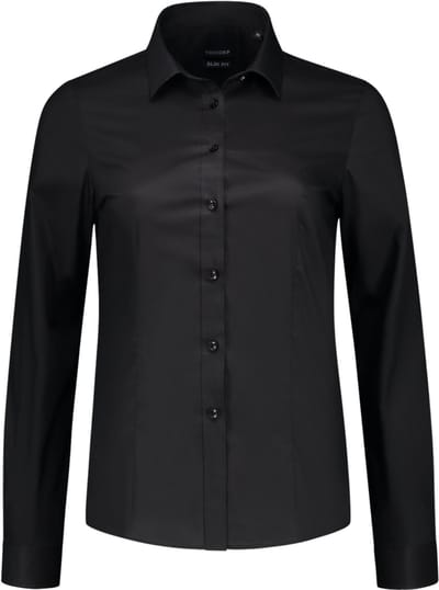 Tricorp 705015 Blouse Stretch - Zwart - 38