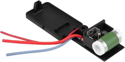 Ventilatorweerstand - Motorweerstand - Koelsysteem Reparatie - Directe Vervanging - 15.5 x 7 x 3 cm - Zwart