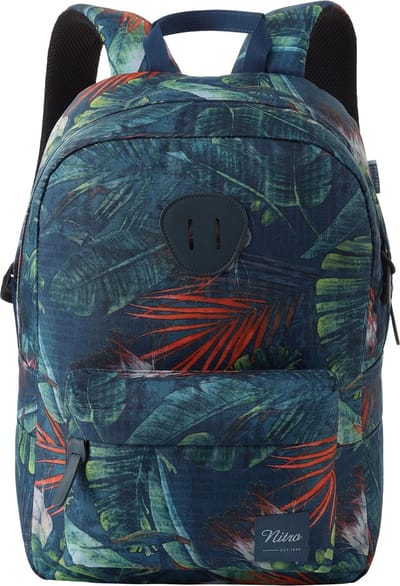NITRO Vrije tijd rugzak Rugzak met laptopvak Urban Collection Urban Classic Backpack 20L Tropical Kleurrijke