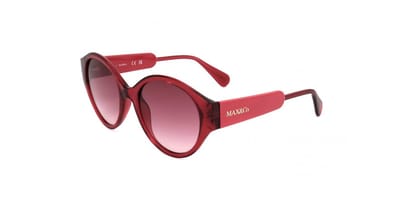 Max&co. MO0058 Shiny red 54/20/140 WOMAN Zonnebrillen
