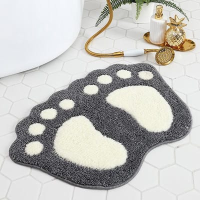 Nordic Voet Badkamer Antislip Tapijt Vloermat Toilet Absorberend Huis Voetmat Entree Mat 48X67cm