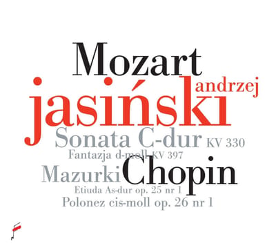 Mozart Sonata C-Dur Kv 330, Chopin Etiuda As-Dur O