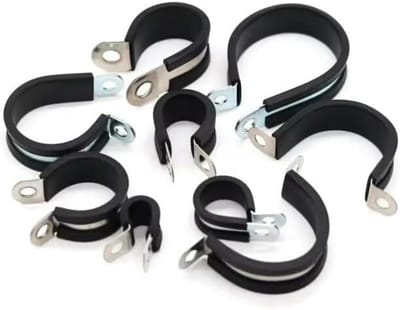 Buisbevestiging Klemmen met Rubber EPDM DIN 3016 RSGU Diverse Maten (6-50 mm)