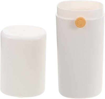 Tandenborstel Reisetui - Tandpasta Houder - Hygiënisch Reizen - Geventileerde Opening - 22 cm Lengte - Wit