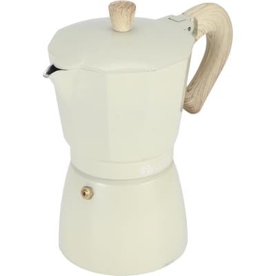 Cafetière Octogonale en Aluminium Bouilloire Cafetière Moka pour Maison Café Jaune Pâle Seiko No. 6 Pot 300ML Light Yellow