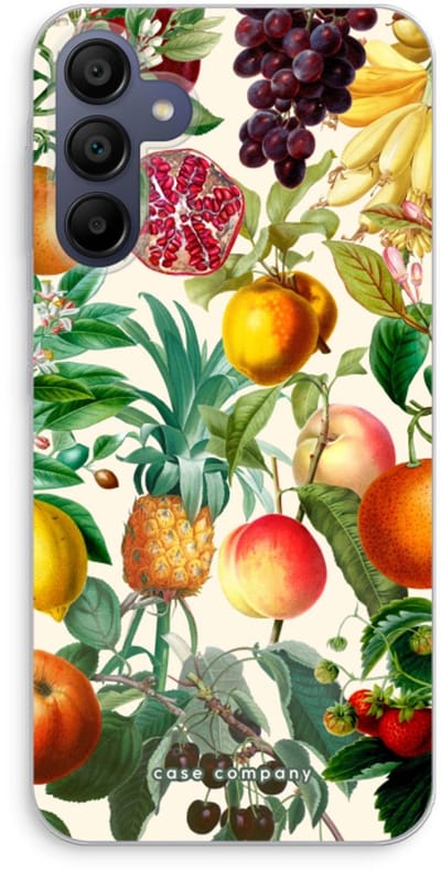 Case Company® - Hoesje geschikt voor Samsung Galaxy A15 hoesje - Classic Flora - Soft Cover Telefoonhoesje - Bescherming aan alle Kanten en Schermrand