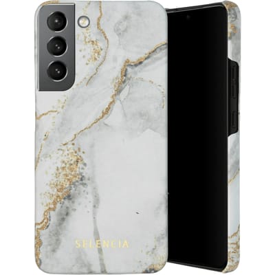 Selencia Galaxy S22 Plus Fashion Hoesje Marble Stone