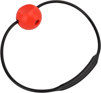 Duikcilinder Knocker - Duikaccessoire - Veiligheid Onderwater - 360 graden draaibaar - 21.3 x 15.2 x 3 cm - Zwart Oranje