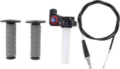 Antislip Rubber Stuur Grips voor Motorfiets, Scooter en ATV - 7/8" en 15/16" Handgrepen Cover Kit, Verbeterde Grip en Comfort