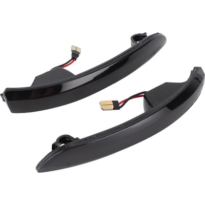 Set van 2 LED Richtingaanwijzers voor Achteruitkijkspiegels, Dynamisch Licht, Geschikt voor Ford Kuga   Escape   EcoSport 2013 2018 gray