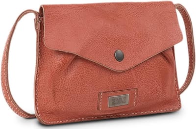 Schoudertas Dames - Handtas Luxe - Dagelijks Gebruik - Hoogwaardig Leer - 18.5 x 13 cm - Bruin
