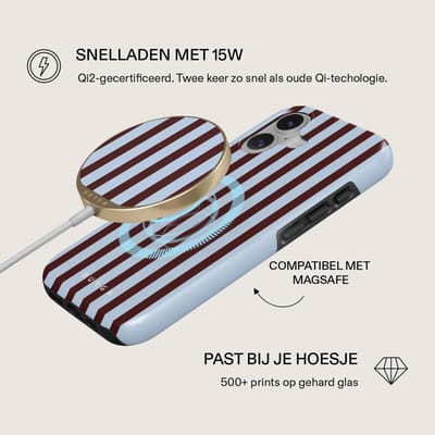 Burga Draadloze Magnetische Oplader - Geschikt voor MagSafe en Qi2 - Offline / Gold