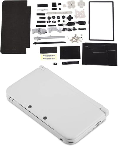 PC-behuizing voor 3DS XL game met knoppen - Volledige cover shell in 4 kleuren - Vervangend onderdeel