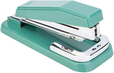 Stevige Nietmachine - Bureau Nietapparaat - Documenten Binden - Ergonomisch Handvat - 140x60 mm - Groen