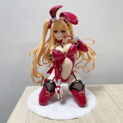 35CM Native BINDing Caroline Lily Konijnenmeisje Skytube Figuur Anime Zacht PVC Actiefiguur Speelgoed Volwassenen Verzameling Model Pop brown