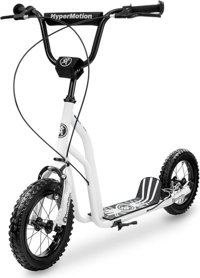 Stepfiets 16 Inch voor Kinderen en Tieners met Verstelbaar Stuur en Stevige Remmen