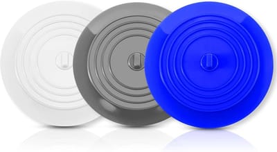 Universele Badstop Set 3 Stuks in 3 Kleuren voor Douche en Wastafel