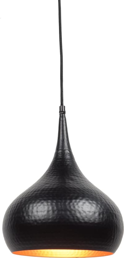 Urban Interiors Miem Hanglamp Zwart - Hamerslag - Ø24
