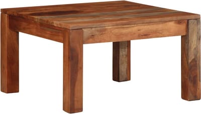 vidaXL - Salontafel - 60x60x35 - cm - massief - acaciahout