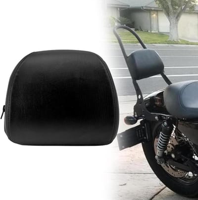 Motorfiets Rugleuning - Passagierssteun - Comfortabel Reizen - Veilige Stabiliteit - N.v.t. - Zwart