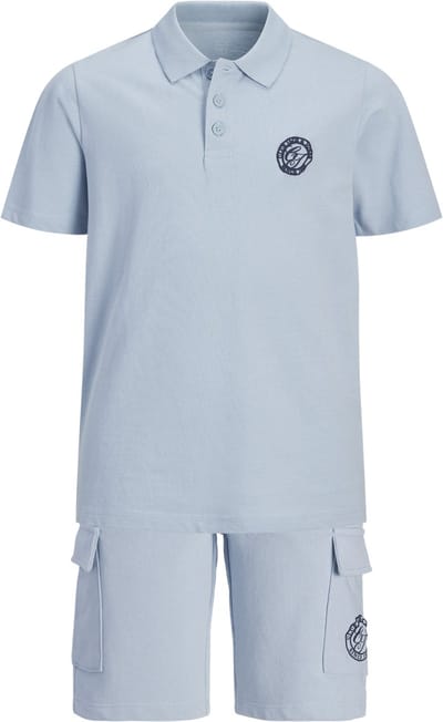 JJALLIANCE POLO/SWEAT SHORTS SET MP JNR