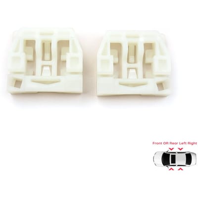 Clips de réparation de lève-vitre électrique BWR32+BWR33 gauche ou droite pour Skoda Octavia MK1 1U 2001-2010 4/5 portes Facelift 1U0837462B