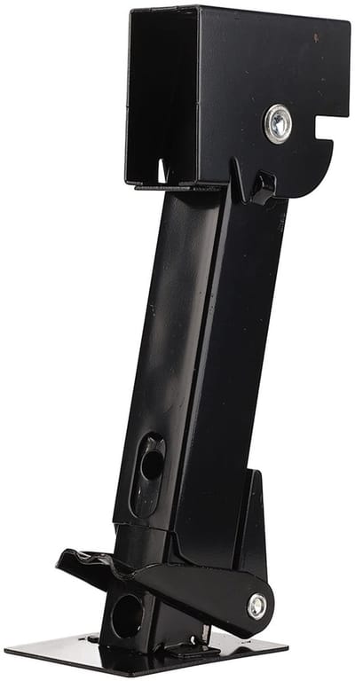 Dailygoods- Stabilisatorkrik 650lbs Ondersteuning - Hefvermogen 1000lbs - Telescopische 11,4-17,9inch - Neerklapbaar - Compact ontwerp - Betrouwbare ondersteuning - Stabiliteitskrik