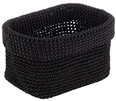 Gehaakte mand voor brood en kleine artikelen - 20 x 13,5 cm