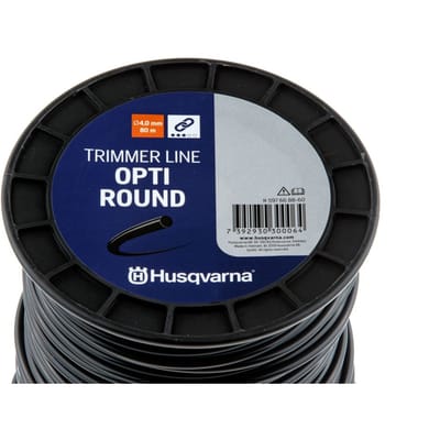 Husqvarna opti round ø4.0mm 80m zwart