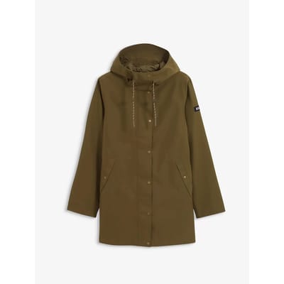 Parka met capuchon voor dames, halflang Aigle Gore-Tex