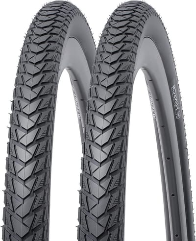 Fietsbanden Set - Opvouwbare Banden - Stadsverkeer - Hoge Dichtheid Voering - 700x45C - Zwart