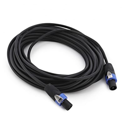 2-Pole NL4 Speaker Twist Connection Pro Cable, 10m