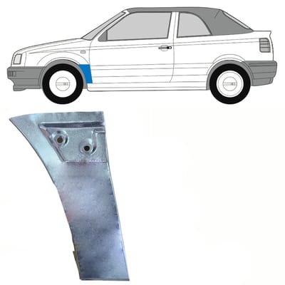 Reparatiepaneel voorspatbord voor Volkswagen Golf 3 1991-1998 / Links / CABRIO