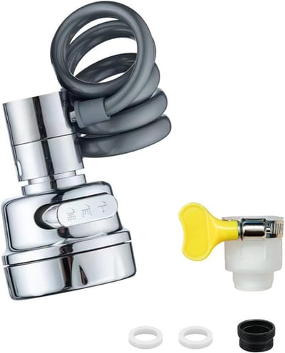 Allecto Plus - Stretchable Faucet Extension for Kitchen - Multifunctional Attachment