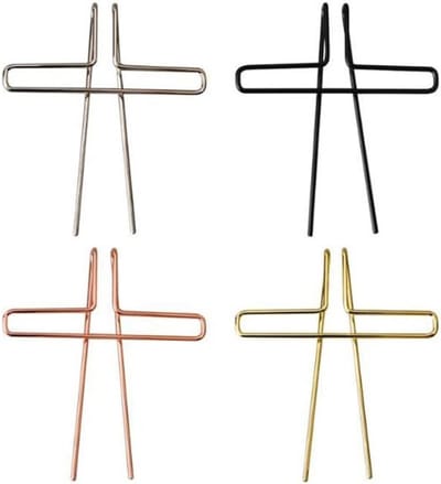 4 Stuks RVS Muziek Boekenleggers - Handige Boekenclips voor Vrienden, Kinderen en Studenten, Perfect als Cadeau voor Leraren