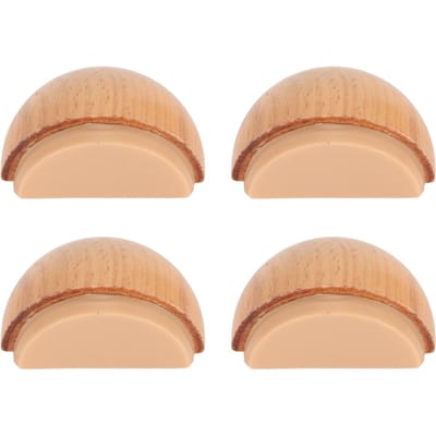 4 stuks Houten Deurstopper Multifunctioneel Stil Voorkomt Botsing Boorvrij Schokabsorberend Deur