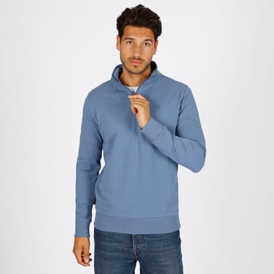 Heren Trui Rhenen - Denimblauw