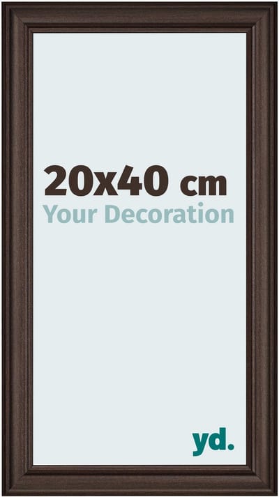 Your Decoration - Fotolijst 20x40 cm - MDF - Eiken Donker - Lazio