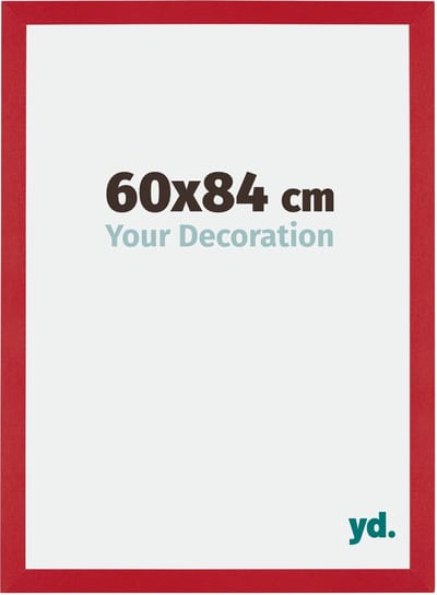 Your Decoration - Fotolijst 60x84 cm - MDF - Rood - Mura