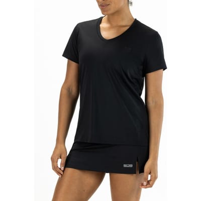 Sjeng Sports INES - Maat: S Black - Tennis Shirt Vrouwen - Sportshirt - Jersey