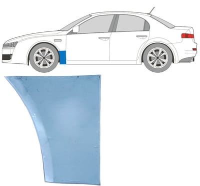 Reparatiepaneel voorspatbord voor Alfa Romeo 159 2005-2012 / Links